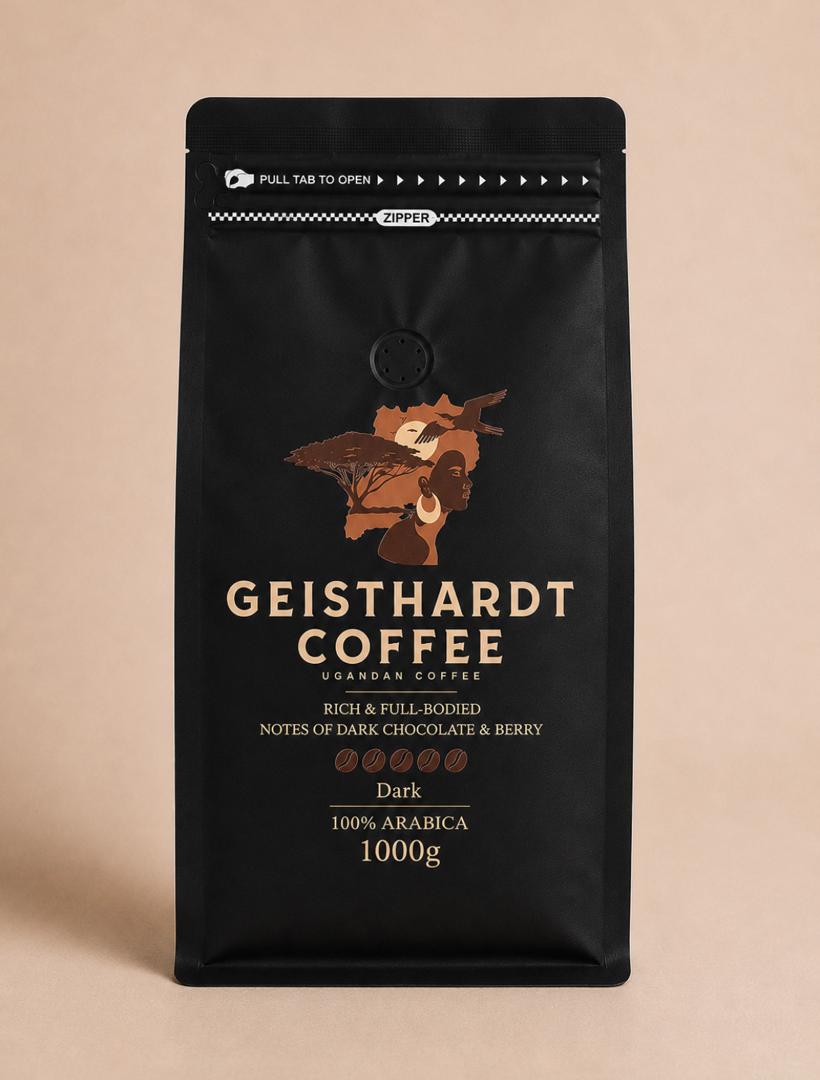 ☕ Dark geröstet - 100% Arabica-Kaffee